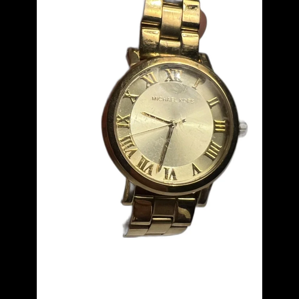 Michael Kors Norie Quartz Movement Quiet Luxury Gold Dial Ladies Watch MK3560